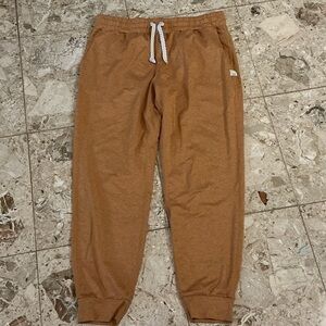 Vuori dreamknit womens Marigold color jogger pants size small, USED good cond.